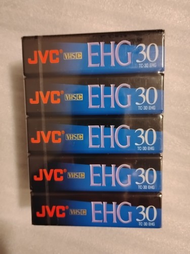 Sealed pack jvc vhs c - sealed,