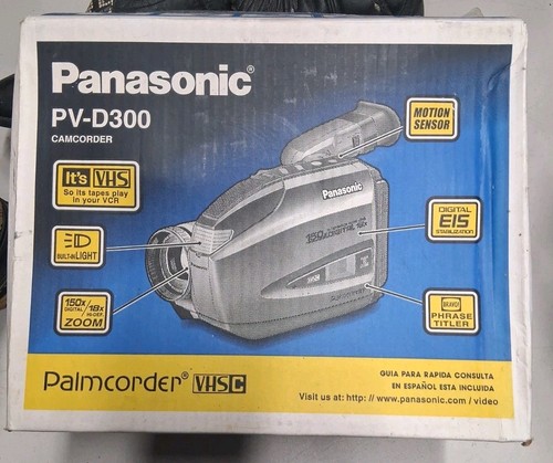 Panasonic palmcorder d300 - panasonic,
