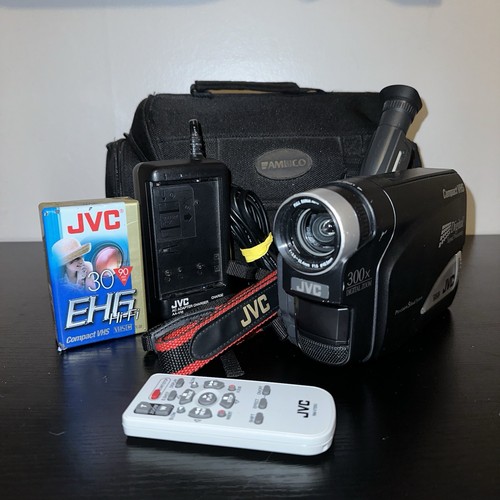 Jvc compact vhs camcorder - compact,