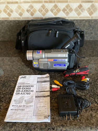 Jvc compact super vhs - compact,
