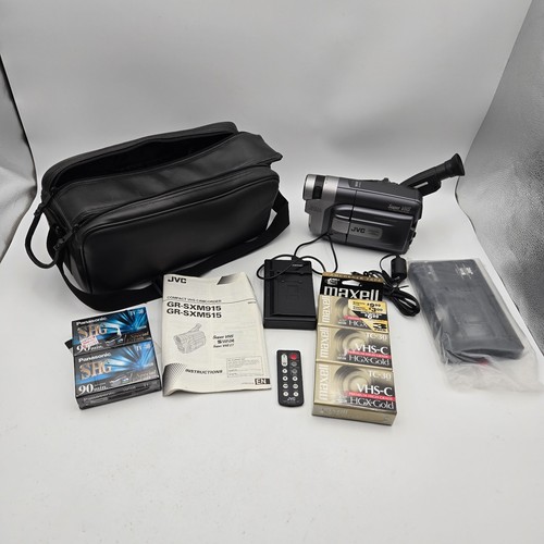 Jvc sxm915 super vhs - super, vhs-c